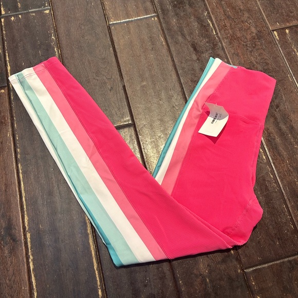 Beach Riot Ribbed Striped Leggings - Picture 2 of 2